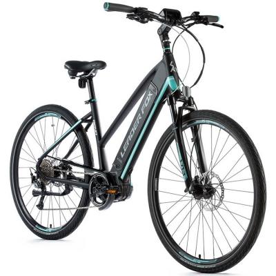 elektrobicykel---bicykel-s-elektropohonom-leader-fox-bend-damsky-28--2019--36v-17-5ah-18---cierna-matna---svetla-zelena