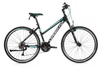 bicykel--crossovy-leader-fox-toscana-damska-16-5---cierna-matna--zelena