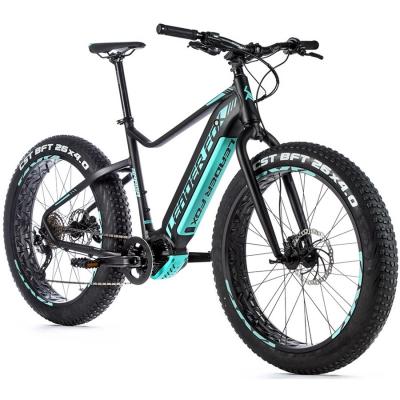 elektrobicykle---fat-e-bike-leader-fox-braga-26--20---cierna-matna-svetla-zelena