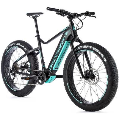 elektrobicykle---fat-e-bike-leader-fox-braga-26--18---cierna-matna-svetla-zelena