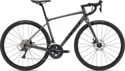 Bicykel cestný GIANT CONTEND AR3, čierna chrome | 53.5 cm ČIERNA CHROME