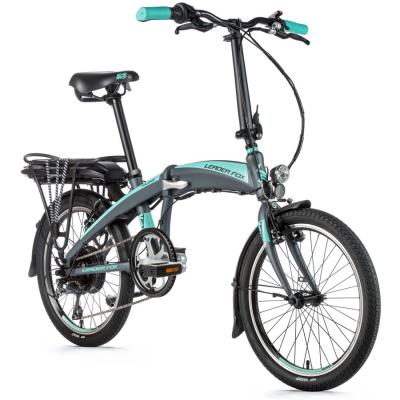 elektrobicykle---skladaci-bicykel-s-elektropohonom-leader-fox-tifton-20--36v-16-ah--cierna-matna---svetla-zelena elektrobicykle---skladaci-bicykel-s-elektropohonom-leader-fox-tifton-20--36v-16-ah--cierna-matna---svetla-zelena
