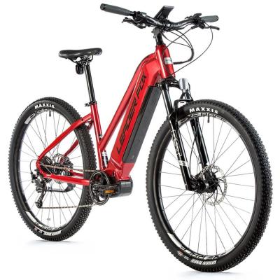 Elektrobicykel - Bicykel s elektropohonom Leader Fox E-AWALON dámsky 29"  | 18 " ČERVENÁ/ ČIERNA