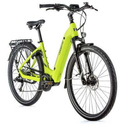 Elektrobicykle - Mestský bicykel s elektropohonom Leader Fox SAGA 28" 36V/14 Ah | 18 " NEON ŽLTÁ