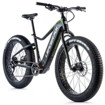 elektrobicykle---fat-e-bike-leader-fox-braga-26--18---cierna-matna--zelena